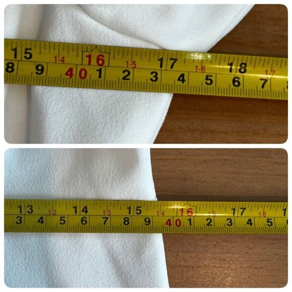 Tommy Hilfiger Women's Slit Sleeve Sheath Knee Length Dress Size 8 Off White - Picture 10 of 11